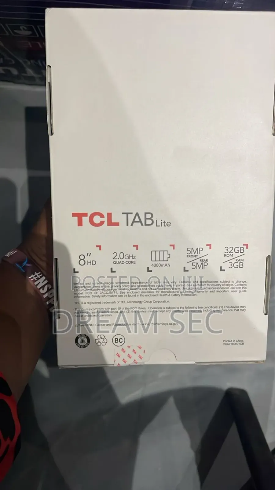 New TCL Tab 10L 32 GB Black