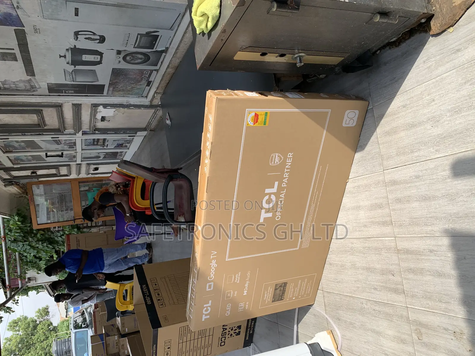 Fresh in Box 50 Inch Smart Satellite Android TCL 50s5k Tv