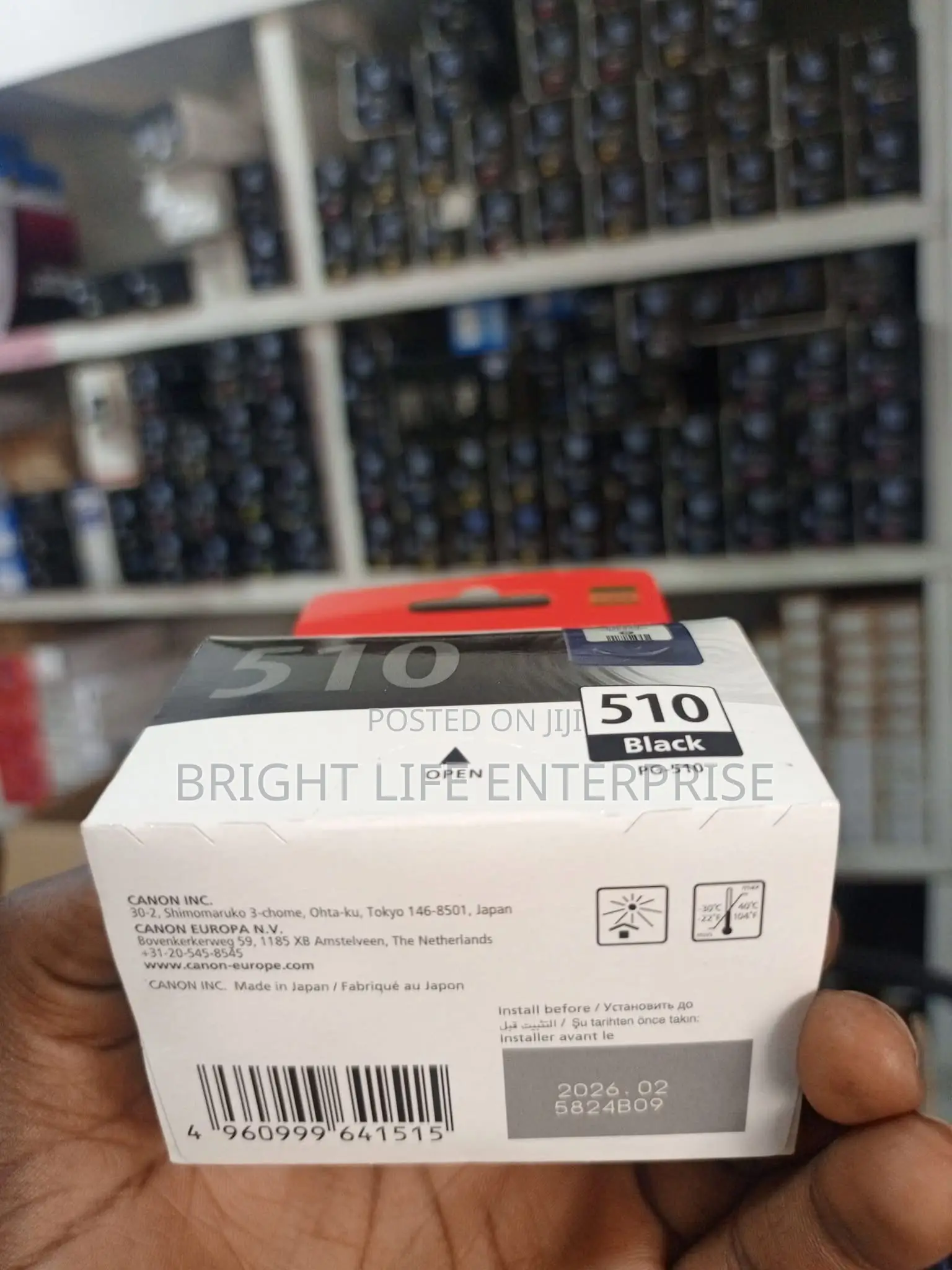 Canon Pg-510 Black Ink Cartridge
