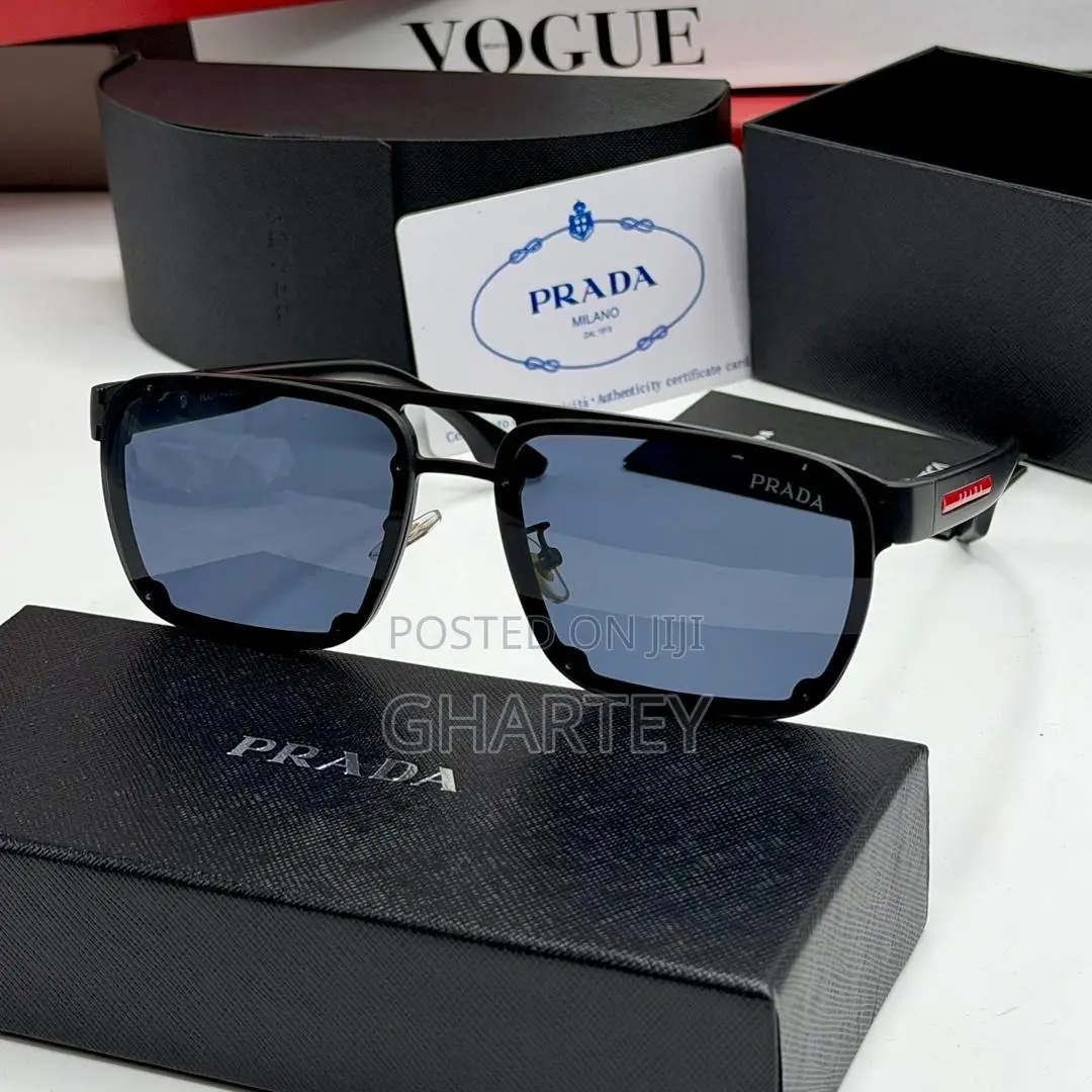Prada Square-Frame Luxury Sunglasses