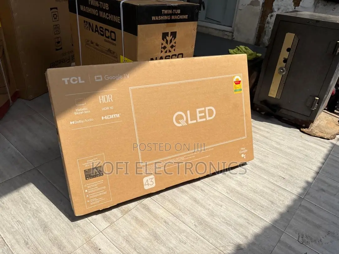 TCL 43-Inch Qled Smart Tv Vivid Color Android Experience