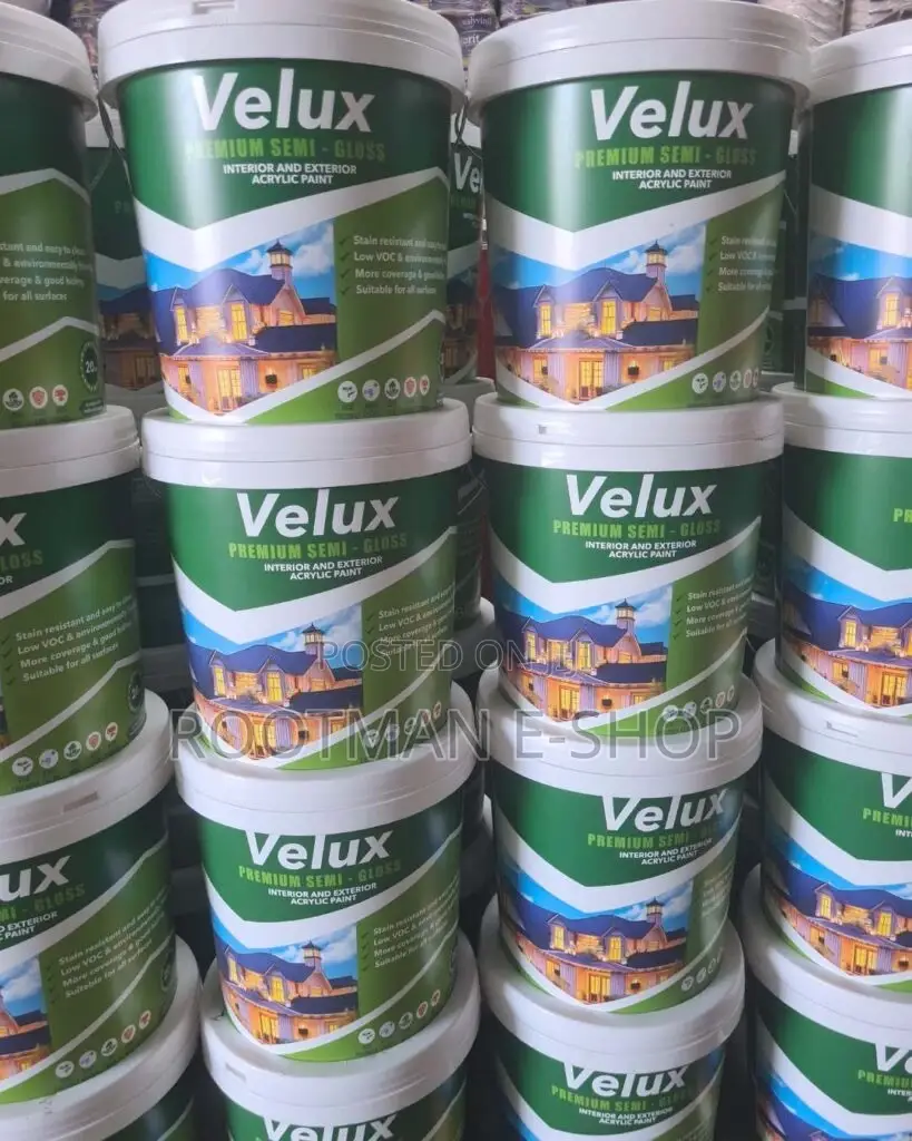 Velux Premium Semi-Gloss Foreign Paints 20ltr