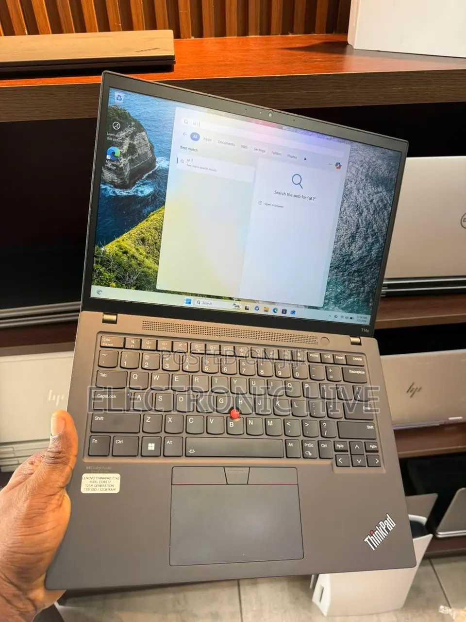 Laptop Lenovo Thinkpad T14s Gen 2 32GB Intel Core I7 SSD 1T