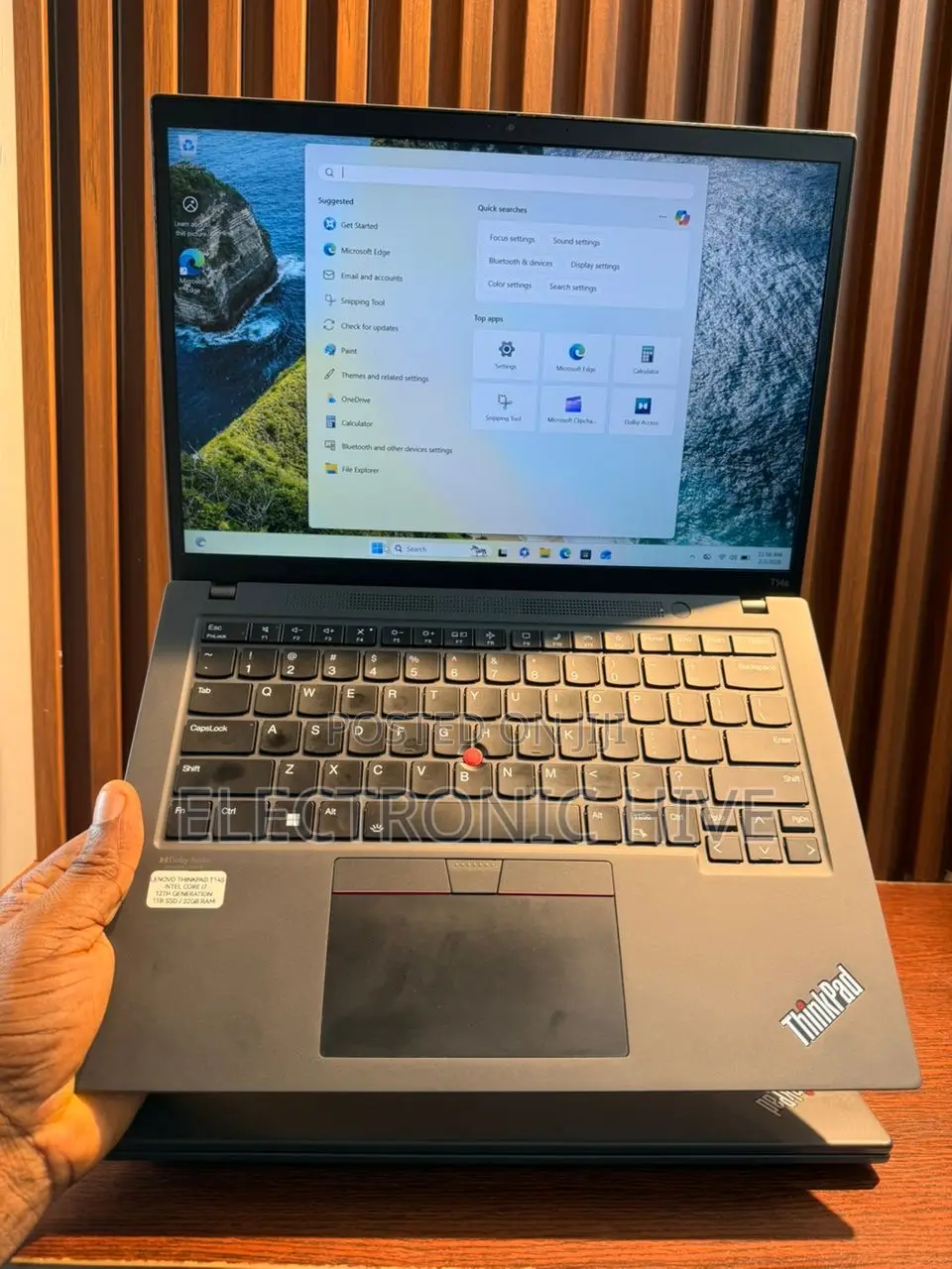 Laptop Lenovo Thinkpad T14s Gen 2 32GB Intel Core I7 SSD 1T