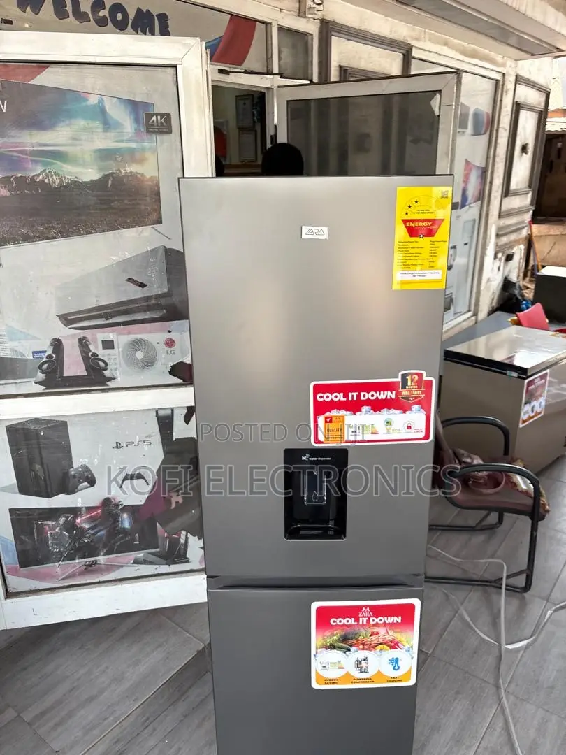 Zara 300l Bottom Freezer With Dispenser Spacious Stylish