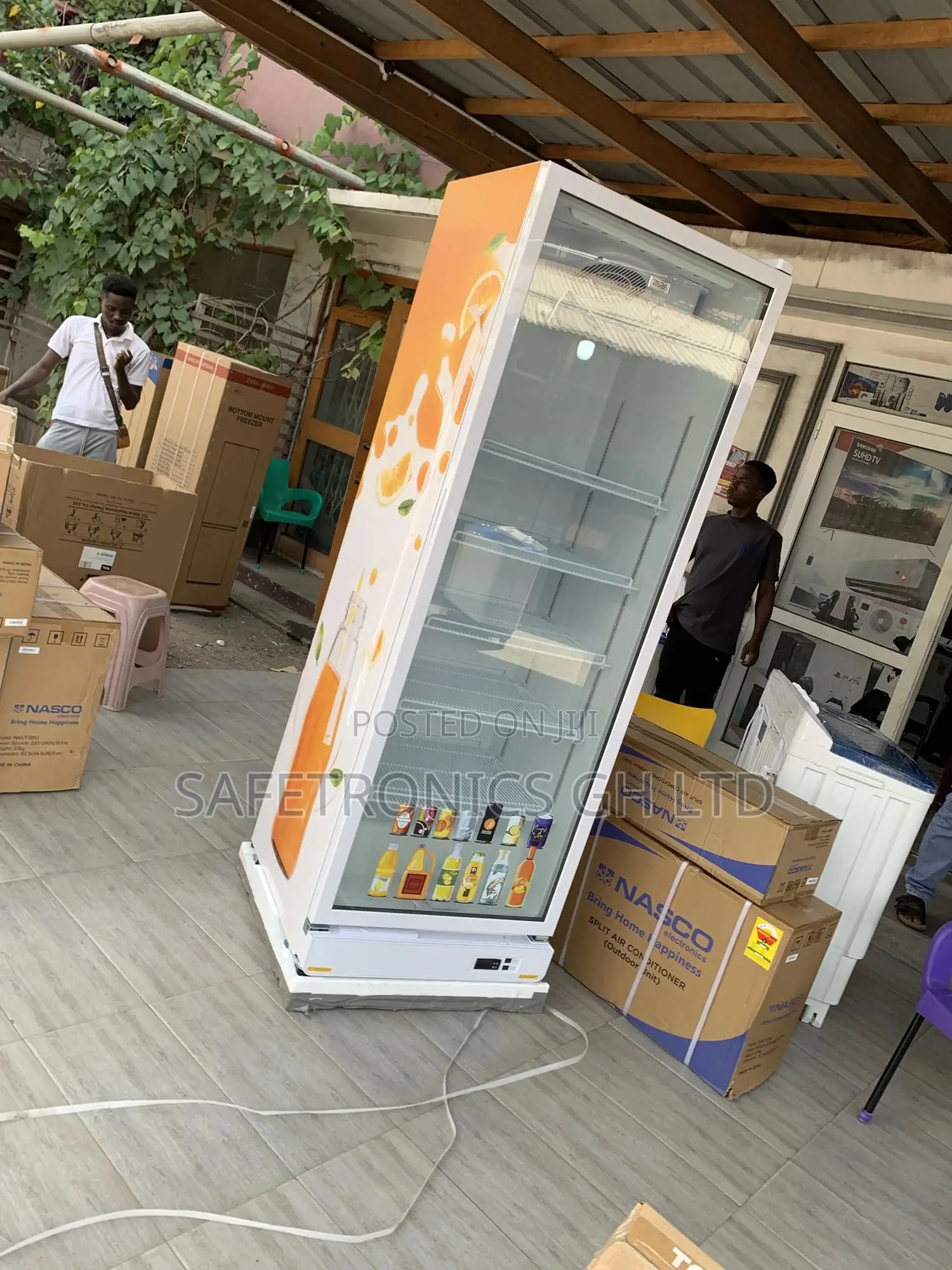 Choose Zara-600dfg Singledoor 591 Liters Display Fridge