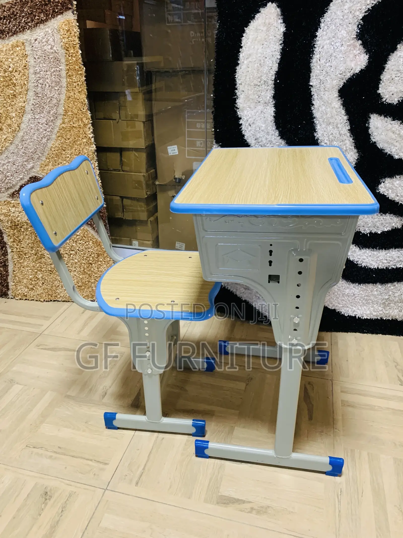 Adjustable Student Desk and Chair Set(Wholesale)