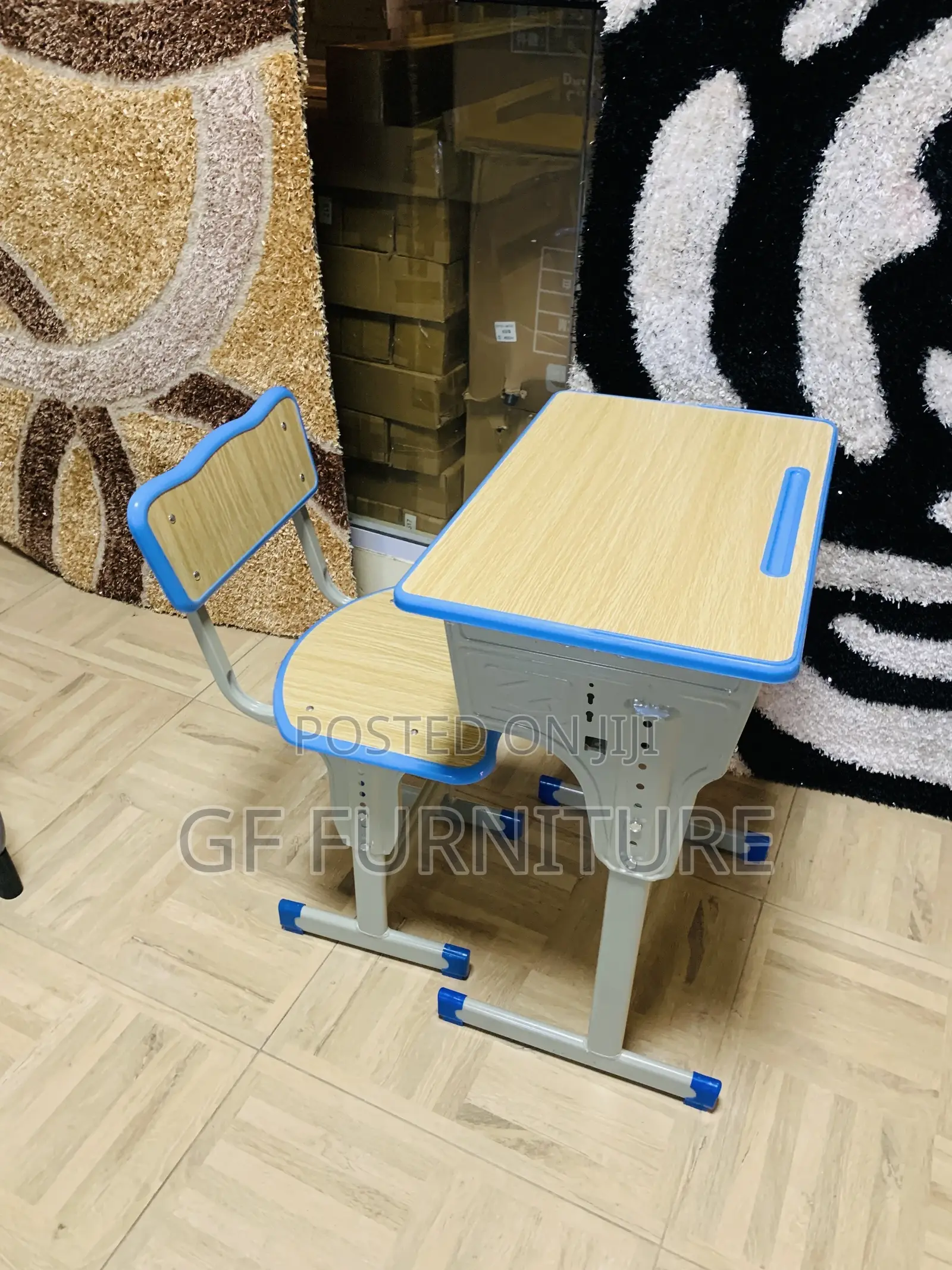 Adjustable Student Desk and Chair Set(Wholesale)