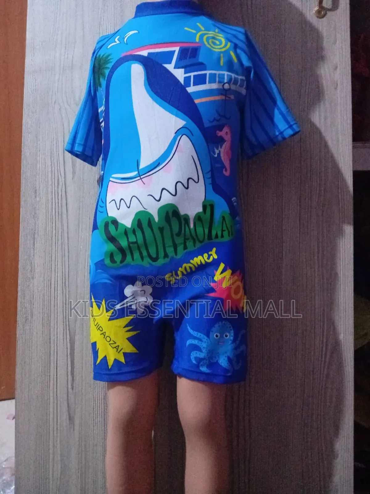 Boys Cartoon Character Swimmer