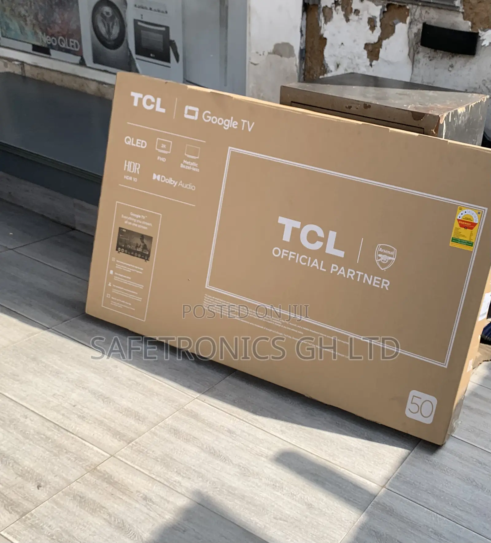 Original FHD Smart Satellite TCL 50s5k Android 50 Inch Tv