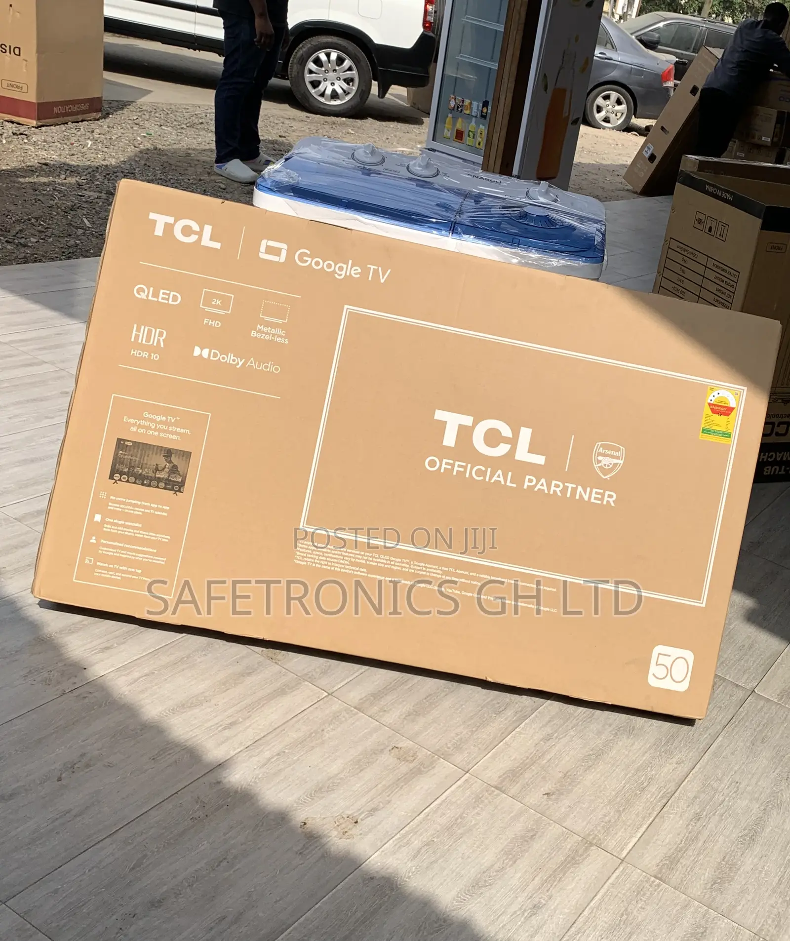 Most Authentic TCL Qled 50s5k Smart Satellite FHD Android 50 Inch Tv