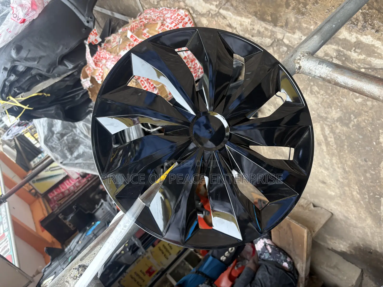 Black Wheel Cover Size 14 and 15