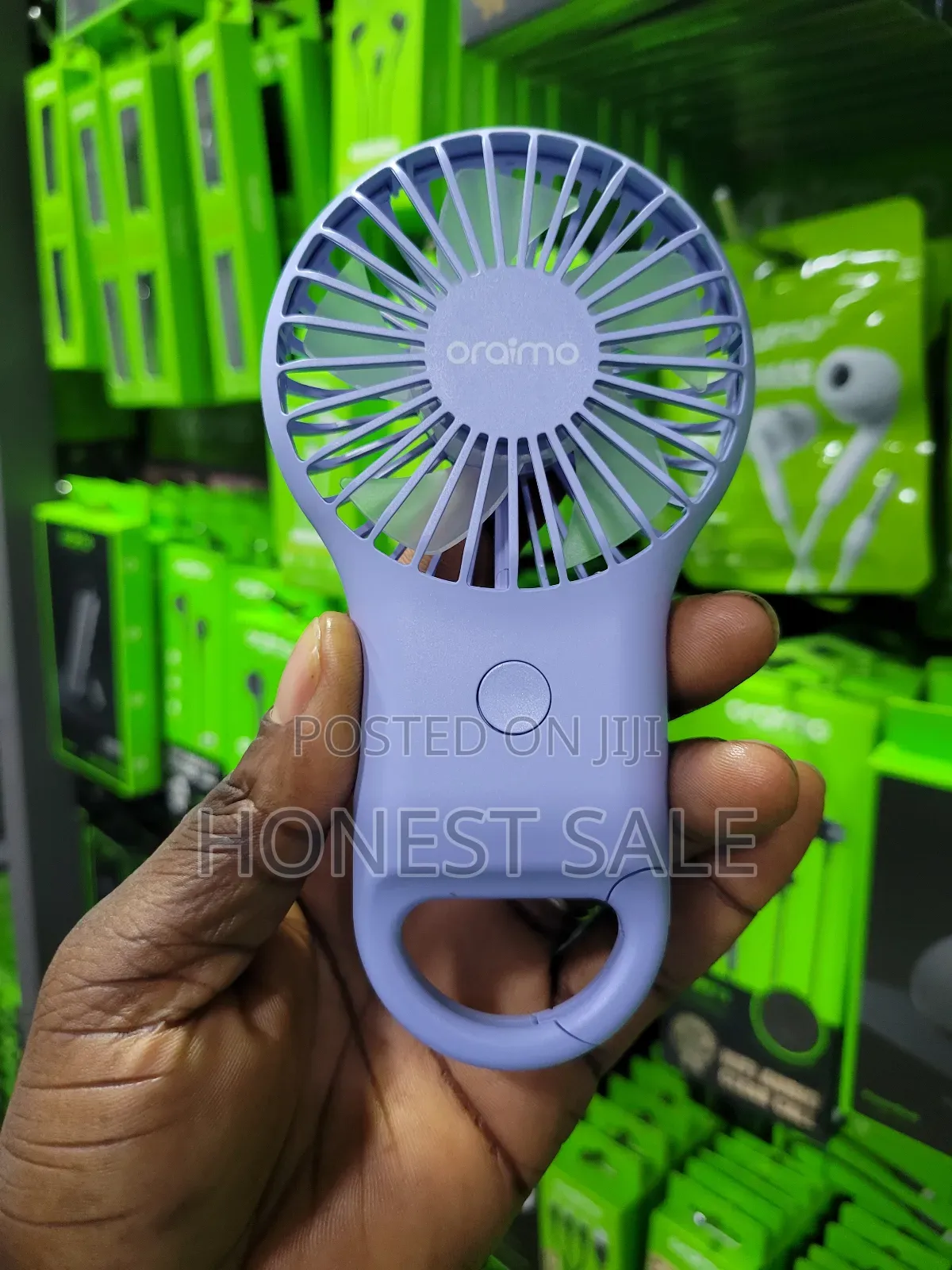 Oraimo Airgo 75g Lightweight Led Handheld Fan