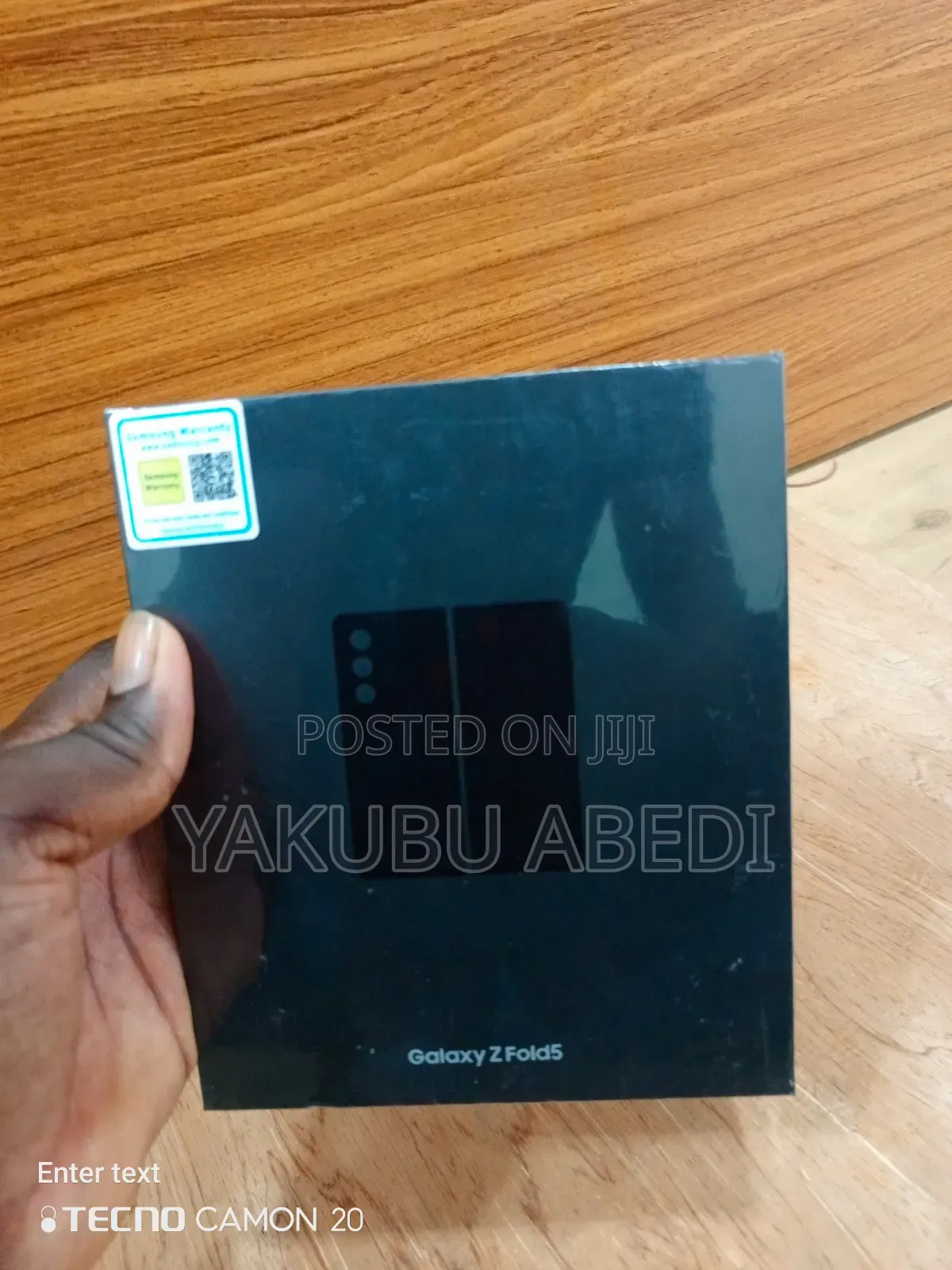 New Samsung Galaxy Z Fold 5 256 GB Black