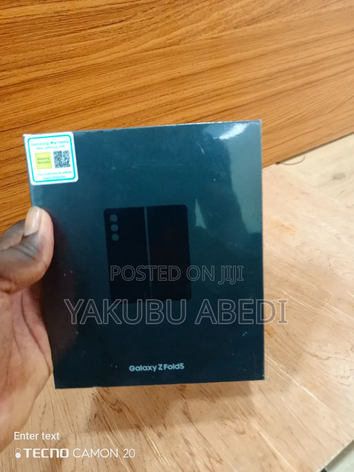 New Samsung Galaxy Z Fold 5 256 GB Black