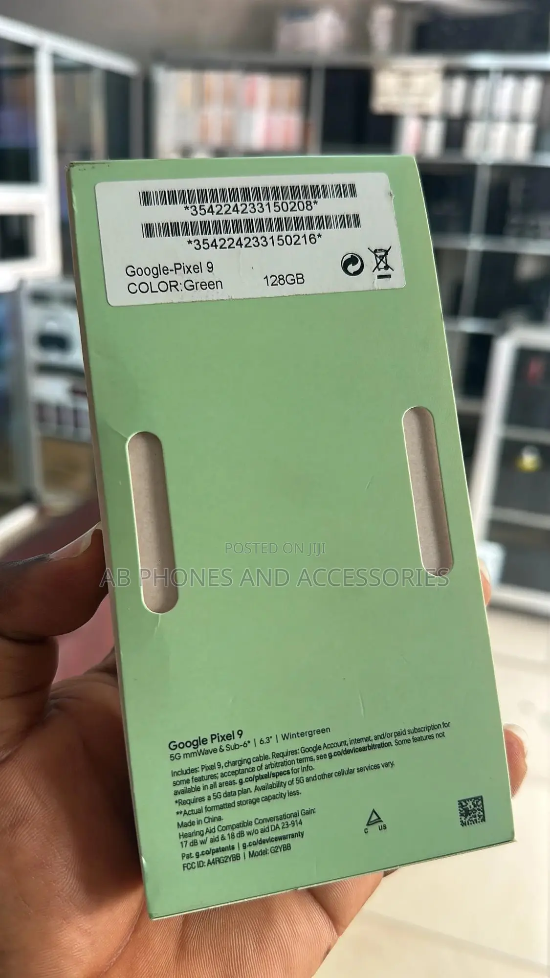 New Google Pixel 9 128 GB Green