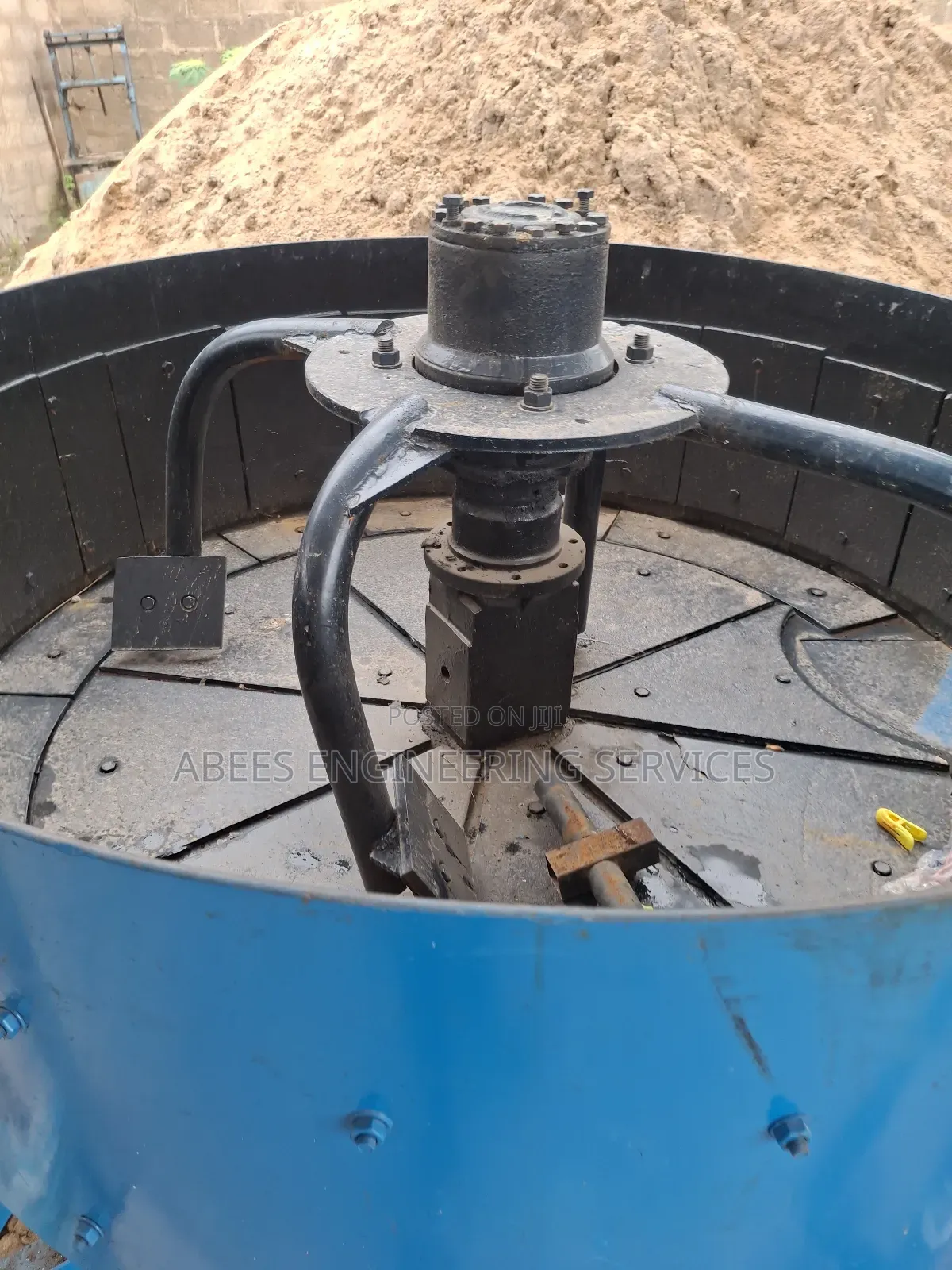Mixer Pan  For Block Making Machine