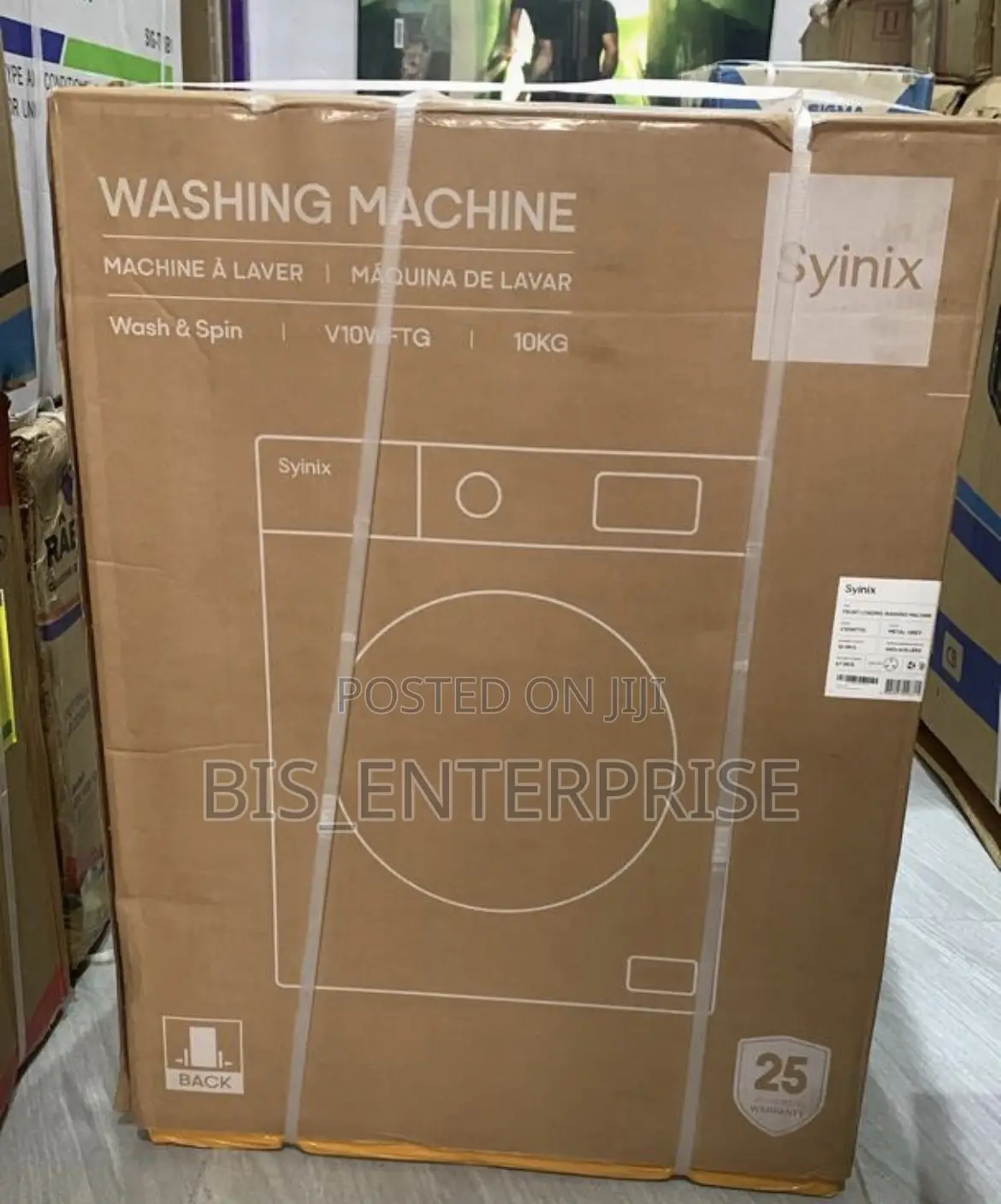 Syinix Washing Machine 10kg Fully Automatic