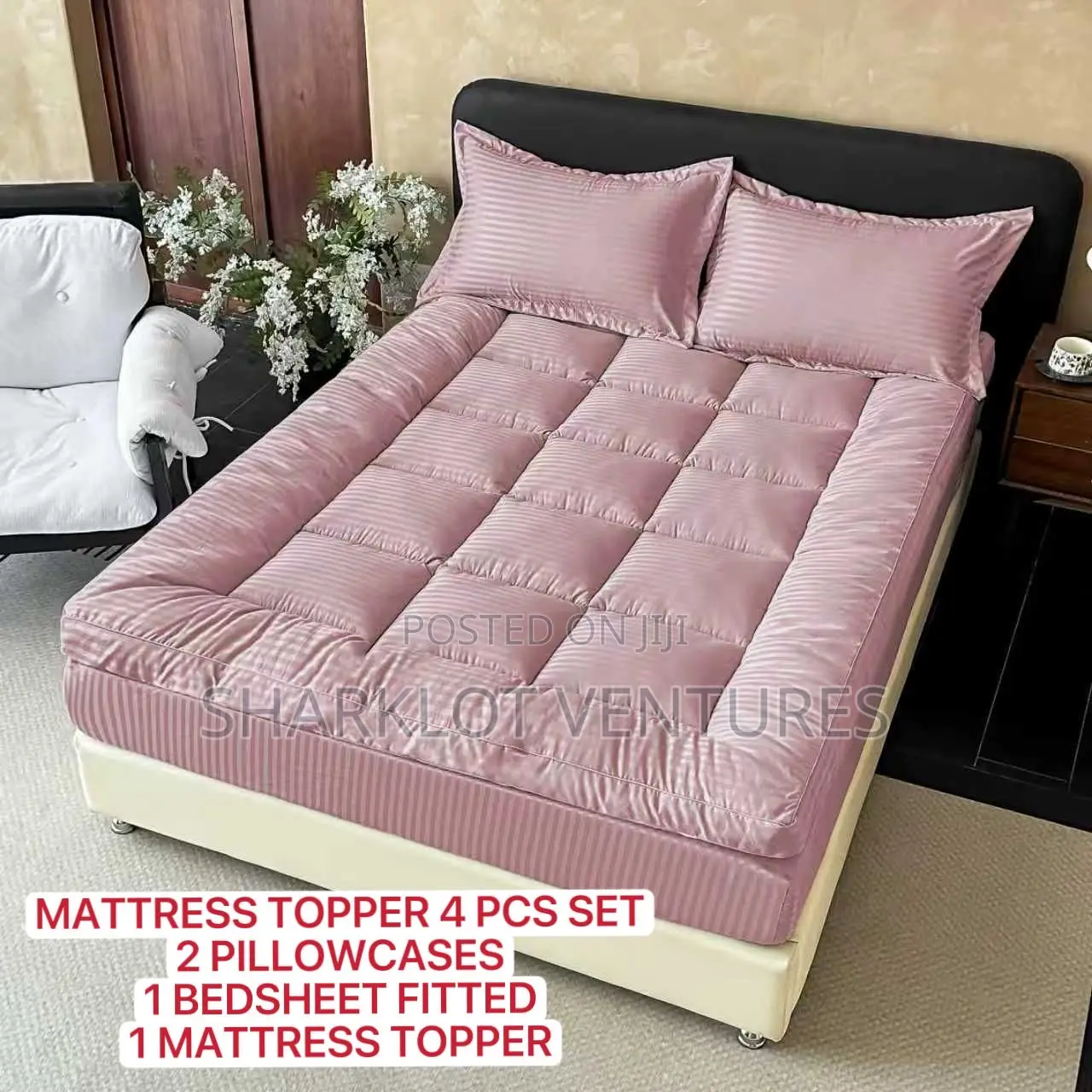 4pcs Set Queen Size Mattress Toppers
