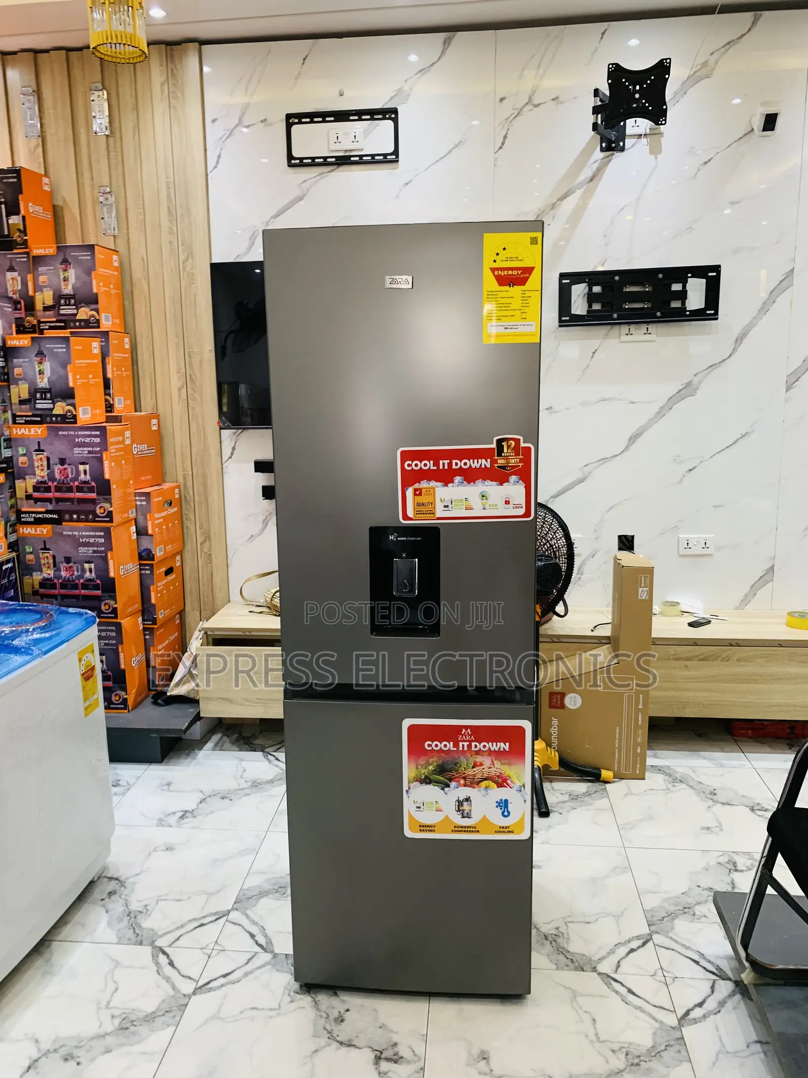 Double Door Fridge Nasco 309l Nasd2-40wd