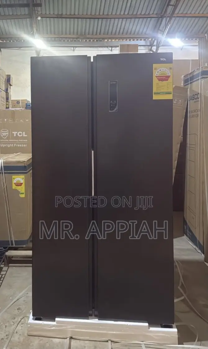 Newly in Stock TCL P572sbsg Side by Side Electric Refrigerator 