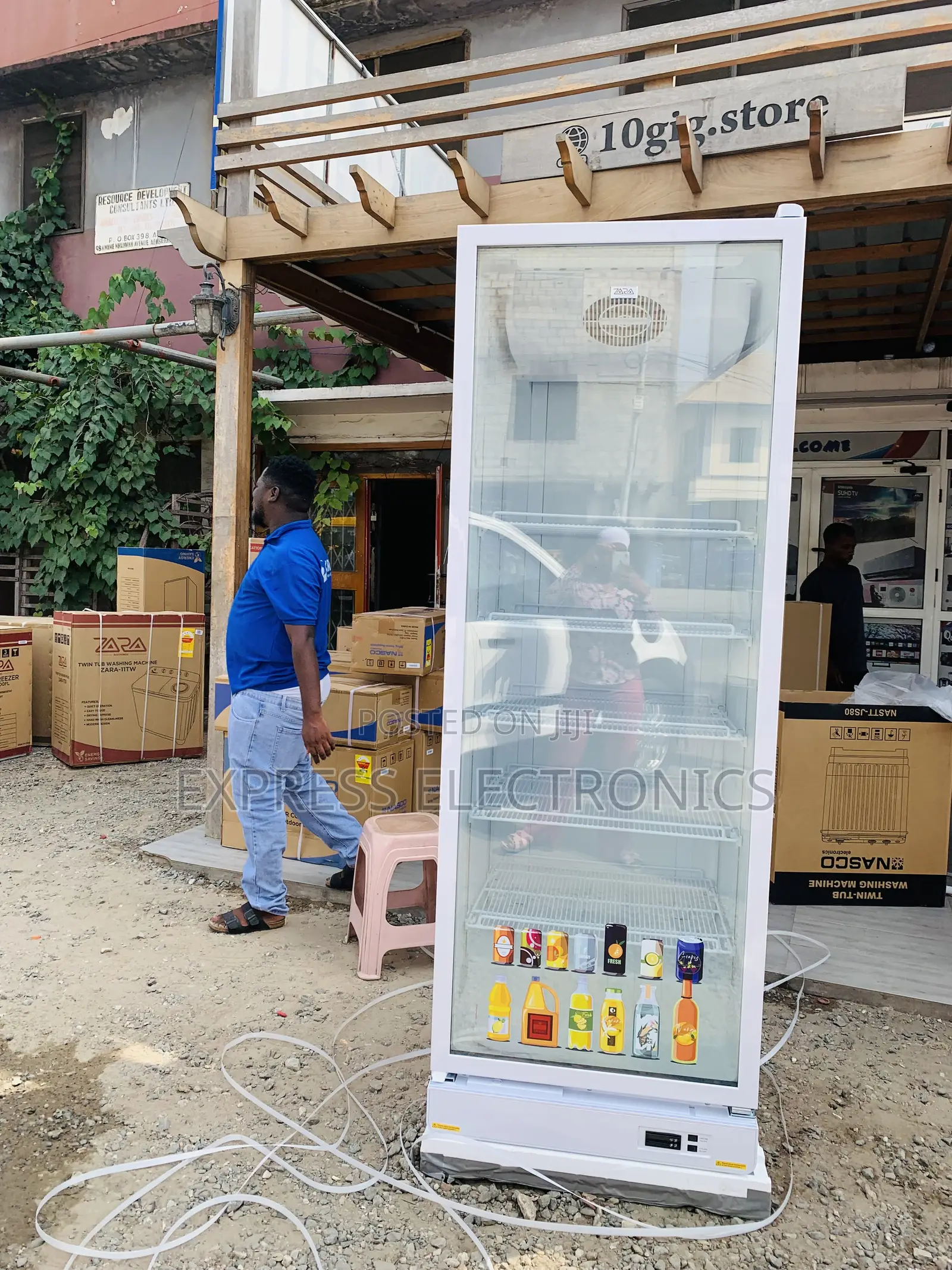 Brand New Zara 600dfg 591l Single Door Fridge