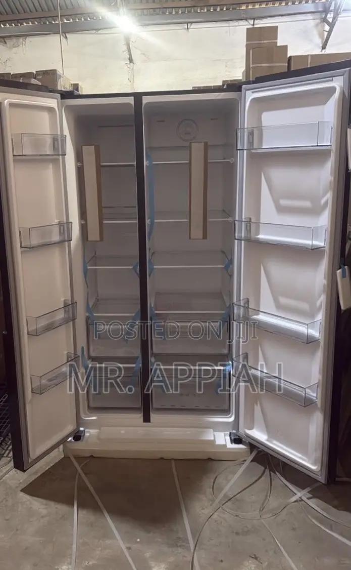 TCL P774sbbg 595liters Side by Side Refrigerator(Mirror) 