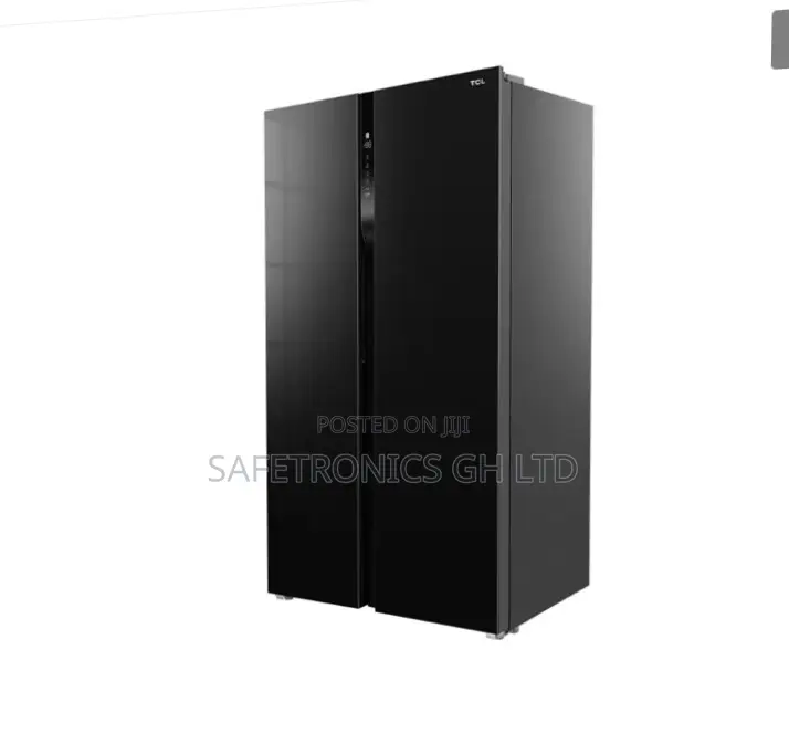 Zealous Fast TCL Side by Side 595 Liters P774sbbg Black Mirror Fridge