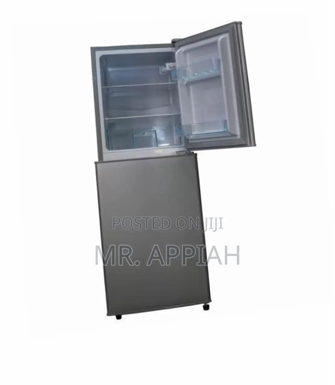 Extremely Cooling Nasco 116 Double Door Fridge(Nasd2-14fl)Gray