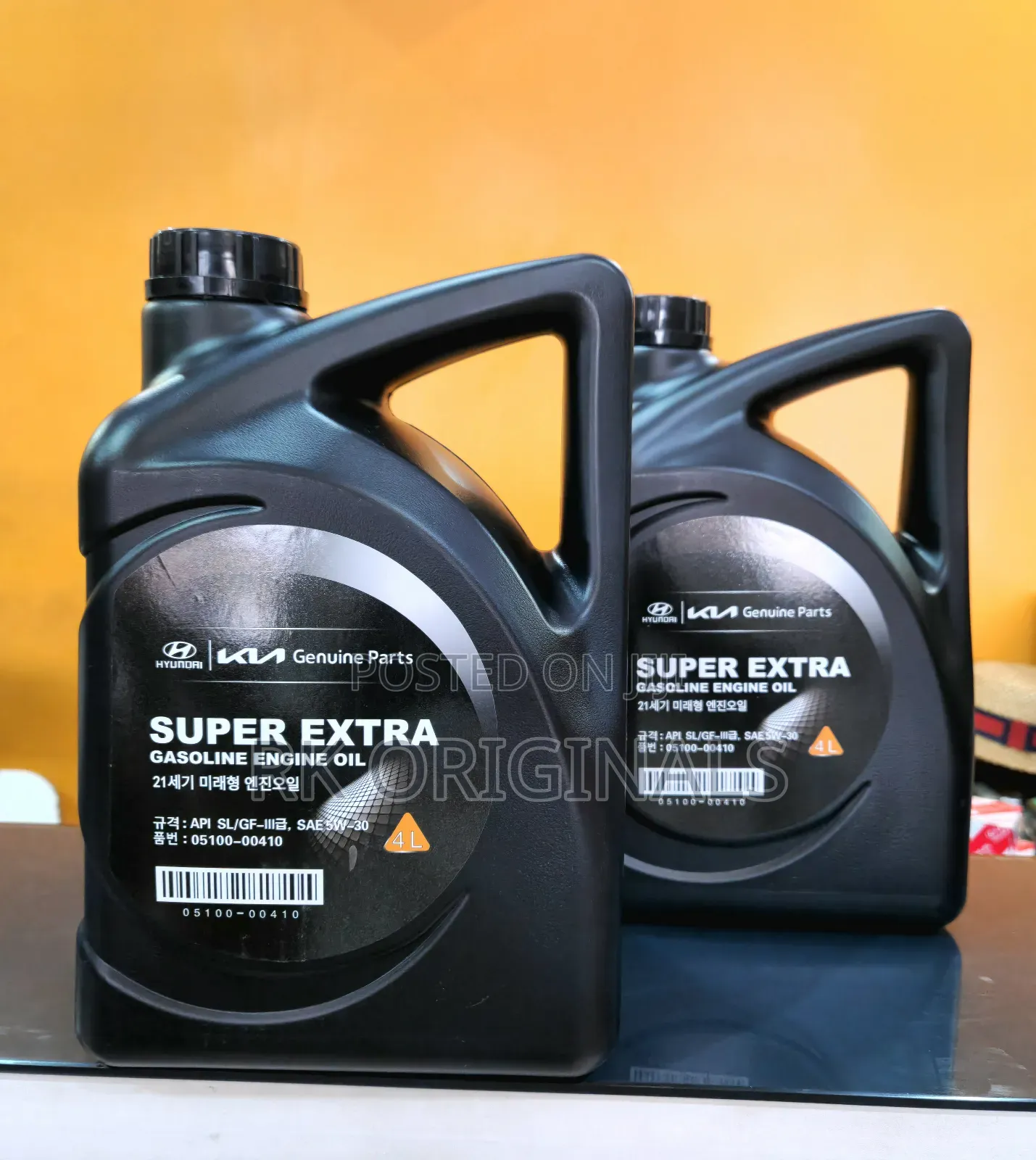 Hyundai/Kia 5w30 Engine Oil 4l Imported From Korea 🇰🇷.