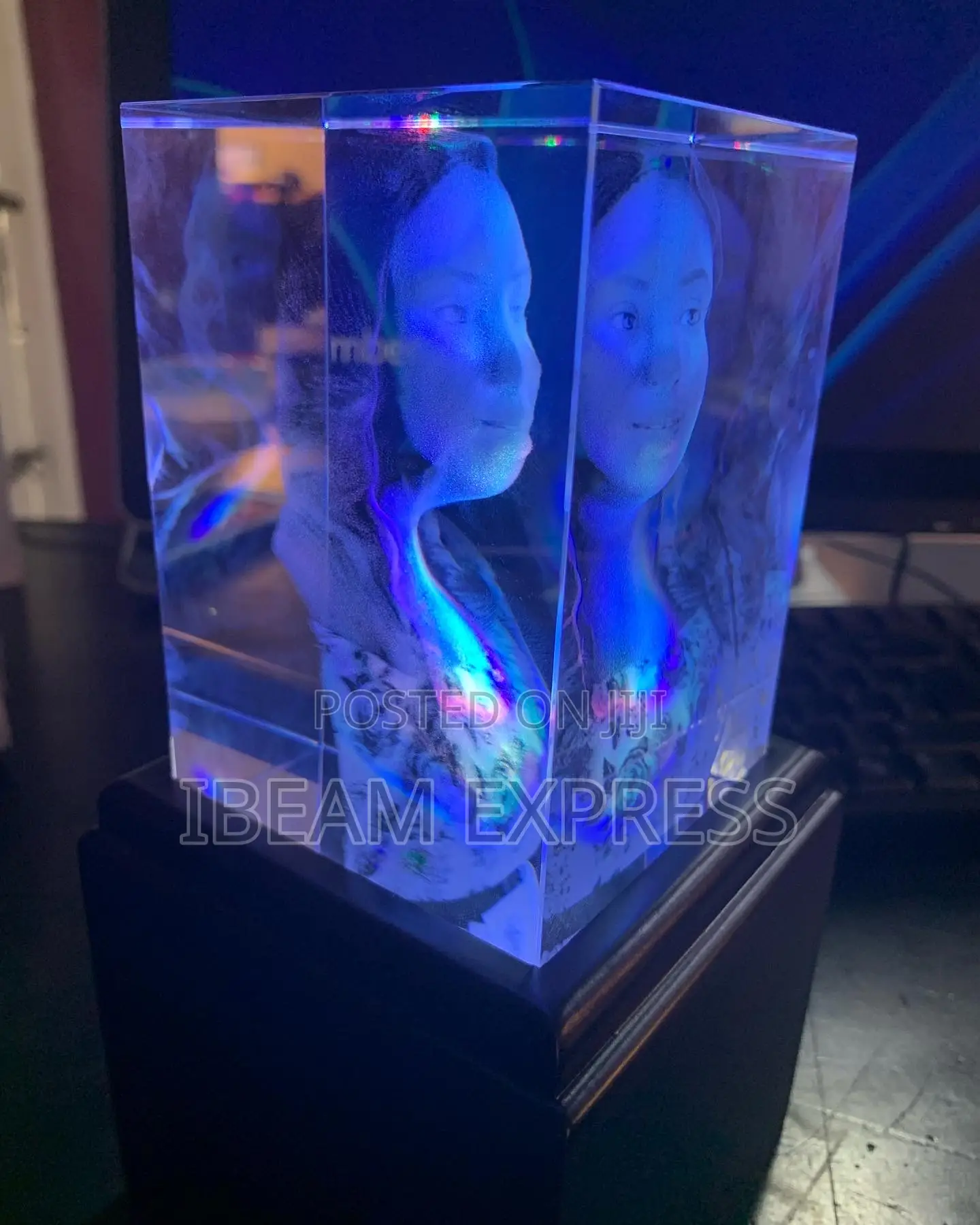 Crystal Cube Picture 3d