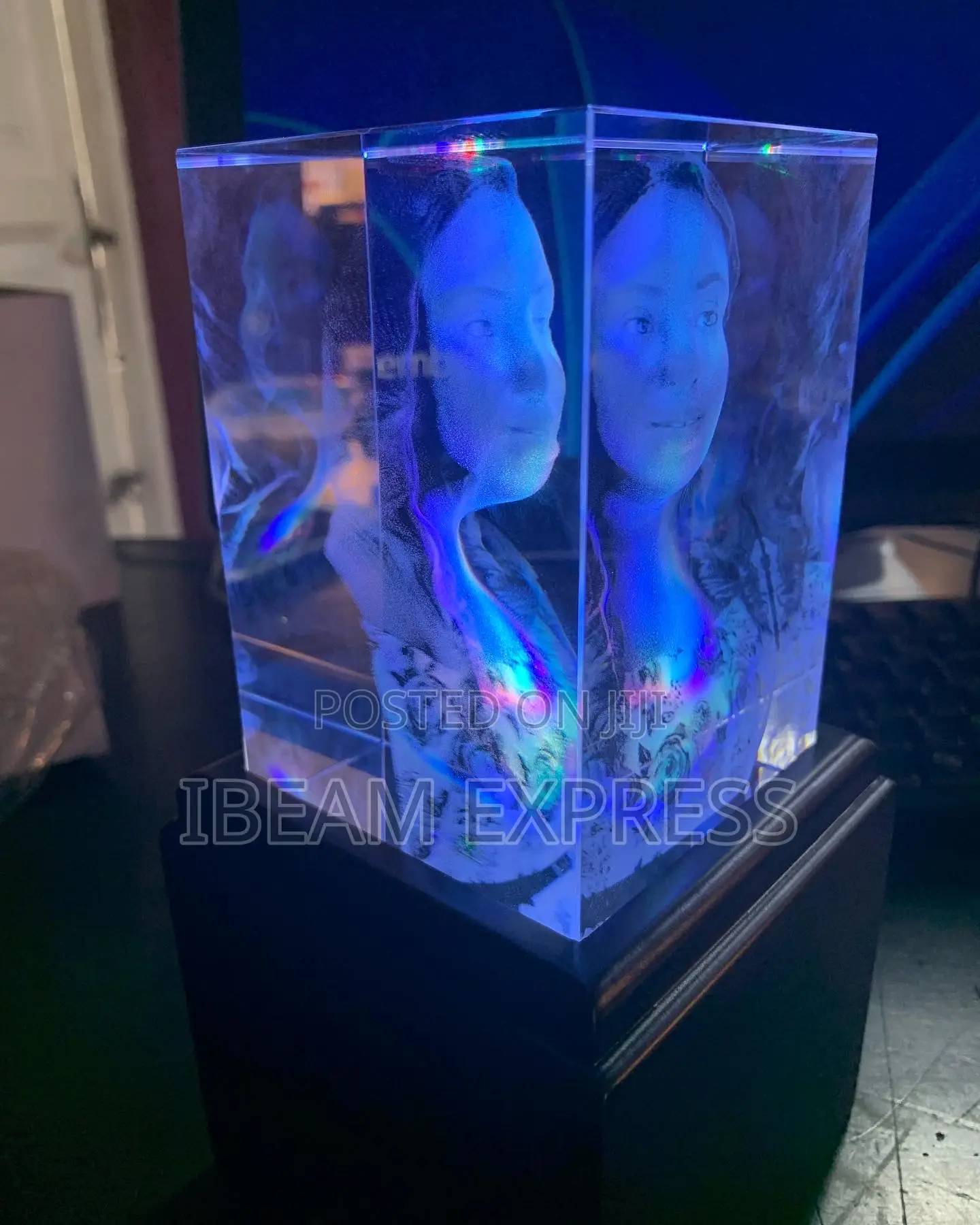 Crystal Cube Picture 3d