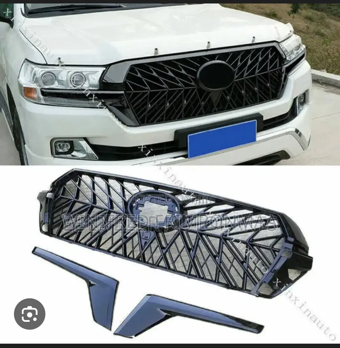Toyota Land Cruiser Prado 2016 Shells With Chrome