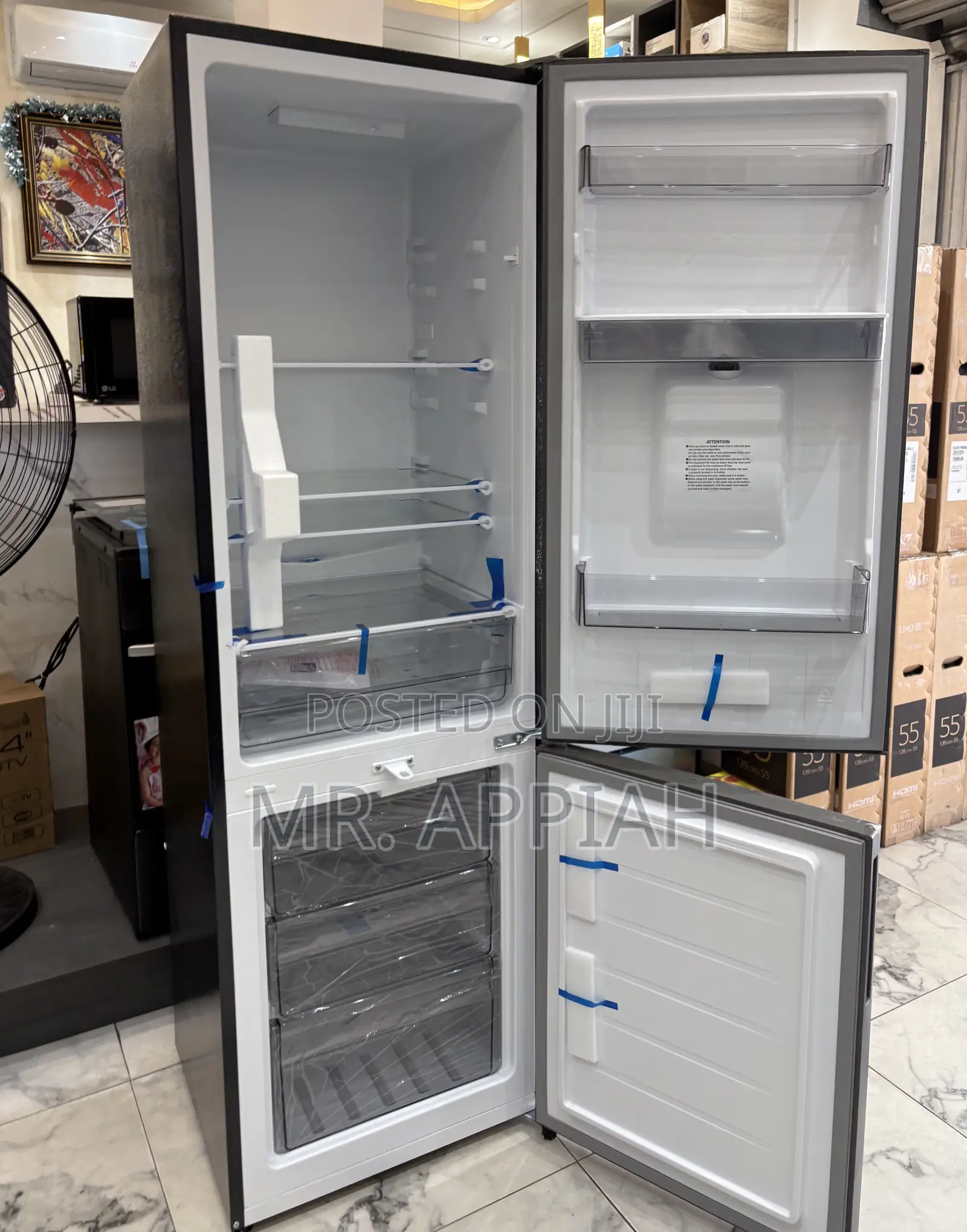 Buy Affordable Nasco 309l Bottom Mount Freezer Fridge(Nasd2-40wd) 