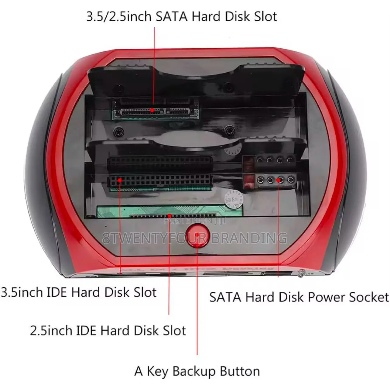 All-in-One Ide/Sata/HDD Docking Station Usb 2.0
