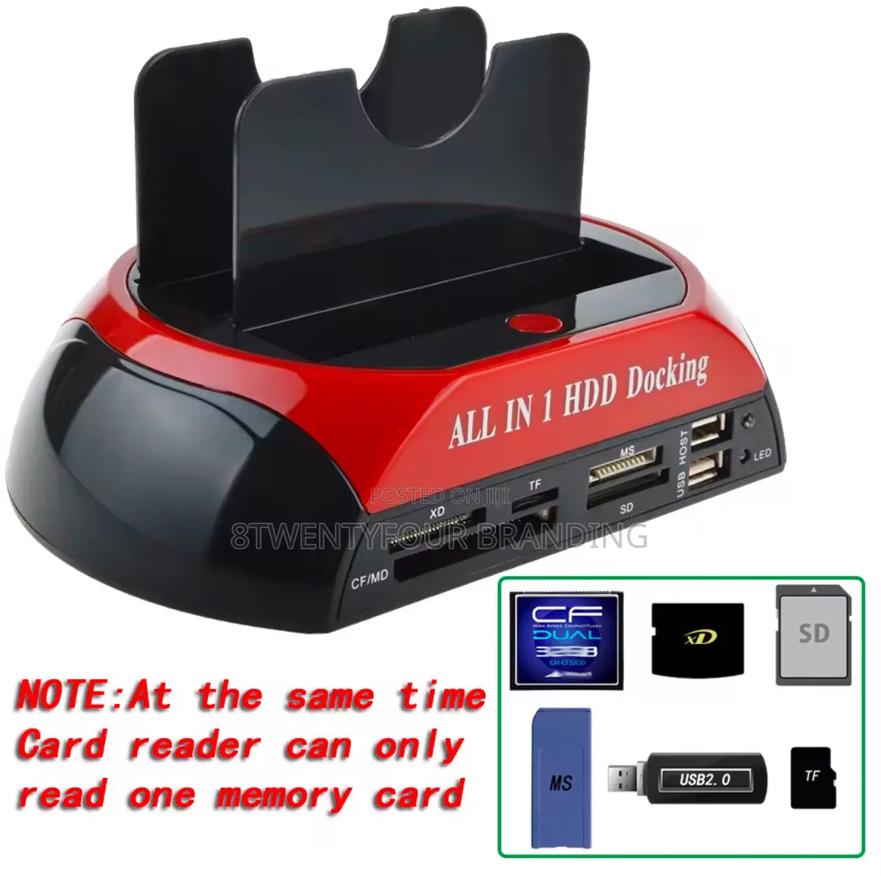 All-in-One Ide/Sata/HDD Docking Station Usb 2.0