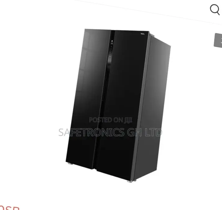 Trust Fast TCL Black Mirror 595 Liters Side by Side Fridge