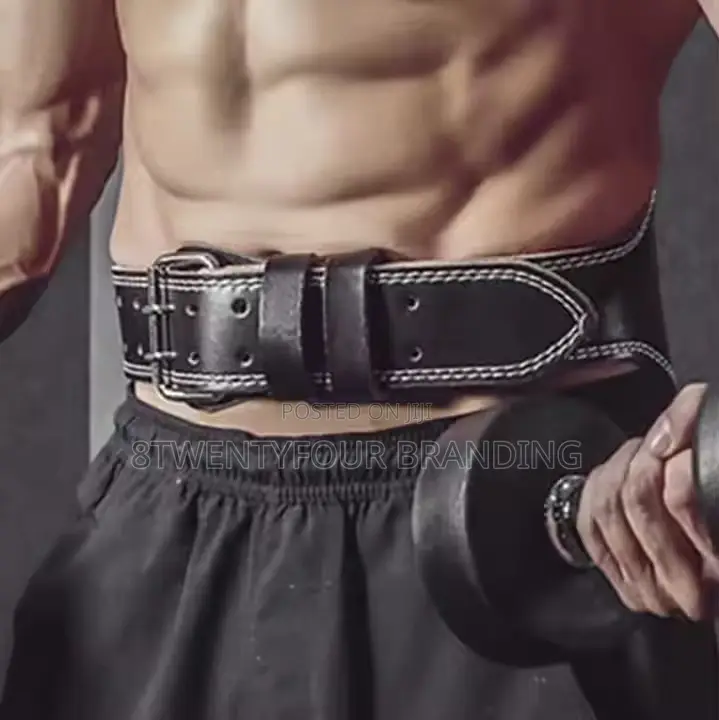 Gym Belt (Black and Brown)