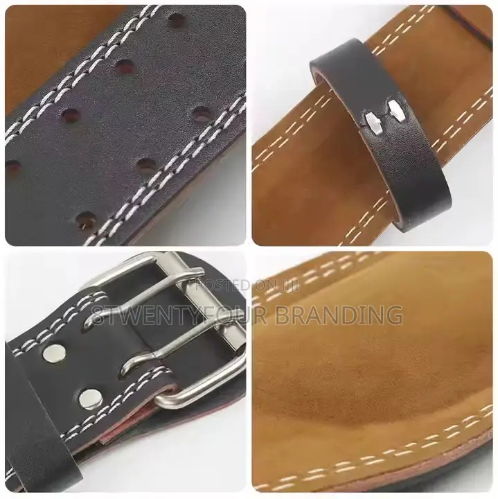 Gym Belt (Black and Brown)