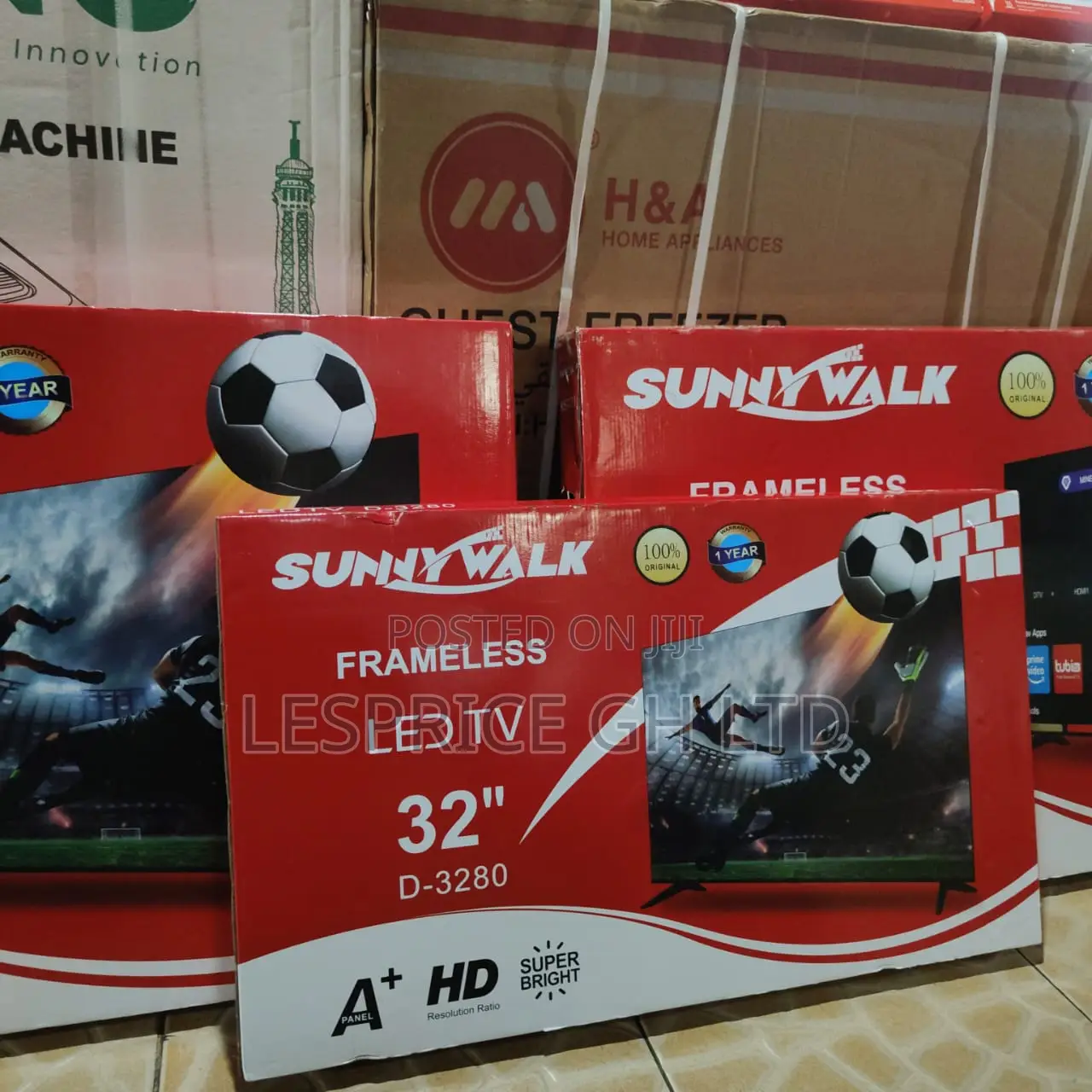 Super Nice Sunny Walk 32" Led Digital Satellite Television