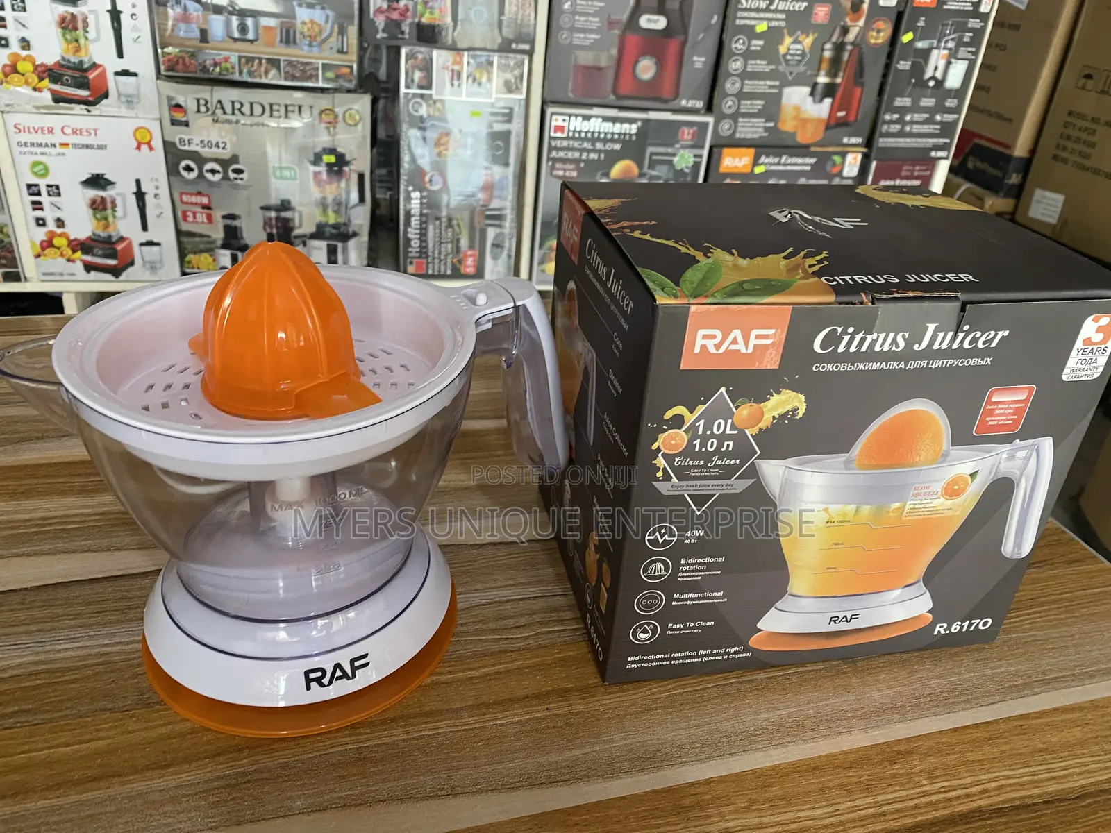 Budget-Friendly Home Use Raf Juice Extractor 1l