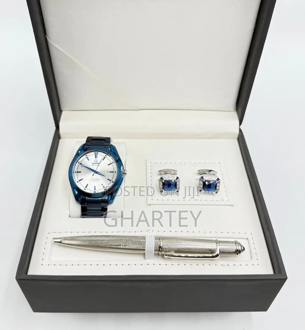Perfect Men’S Gift Set - Watch, Cufflinks Pen