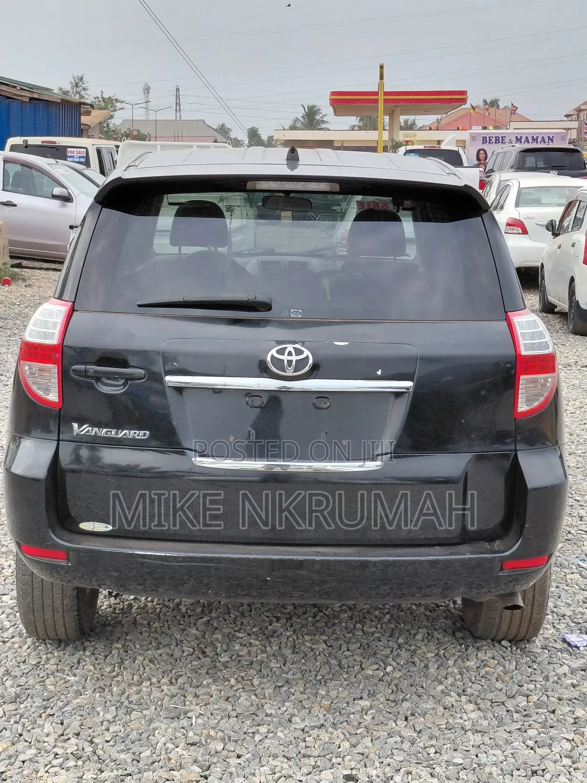 Toyota Vanguard 2012 Black
