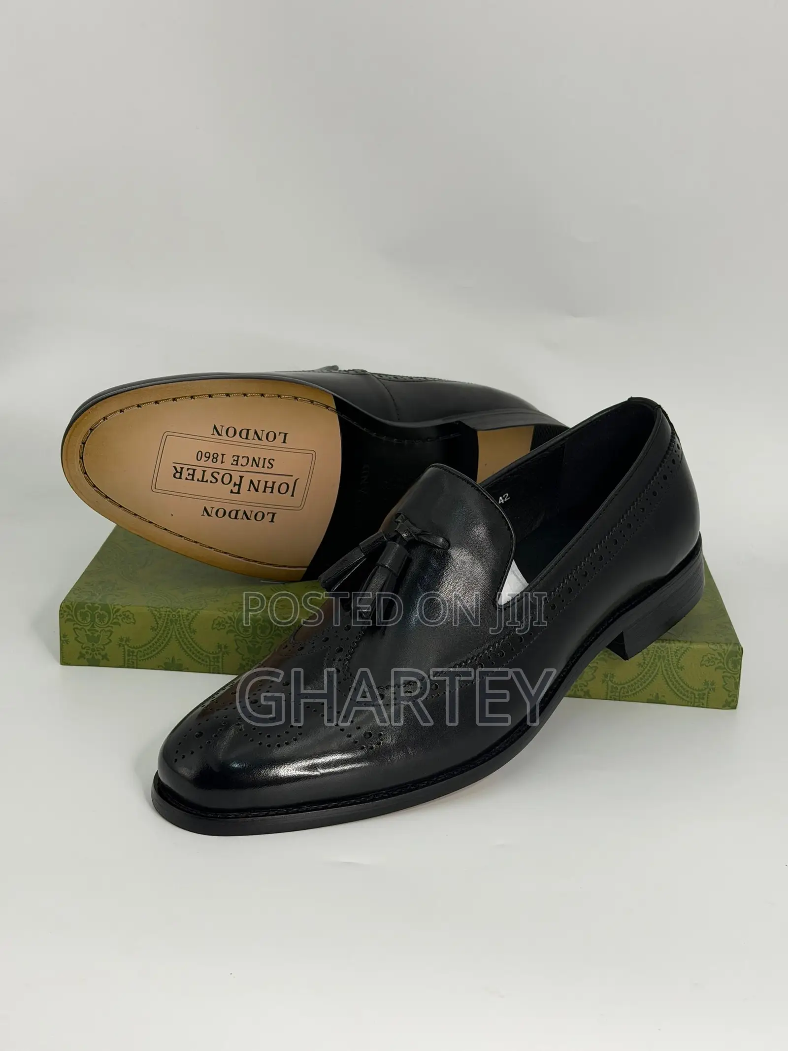 John Foster Executive Men’S Shoes Available in Brown Black