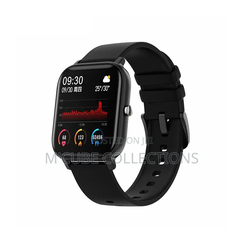 Lifestyle Companion Smart Watch-Bw027-Black