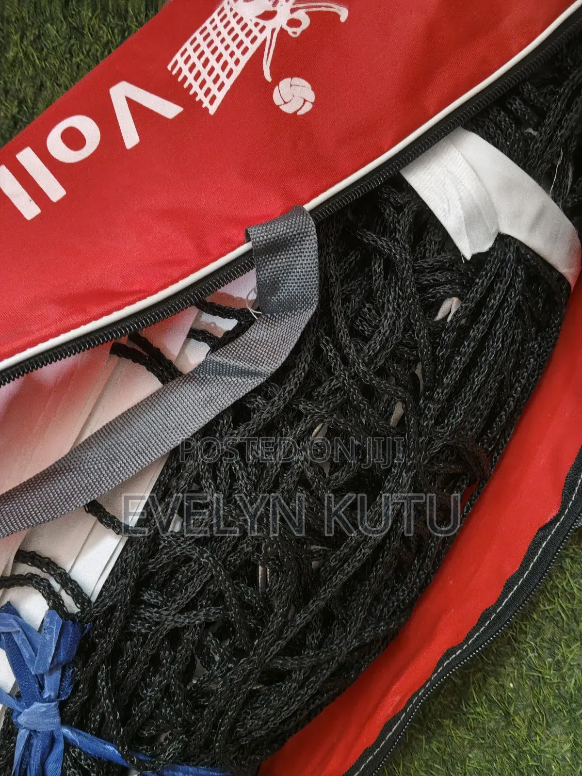 Volleyball Net Red Bag