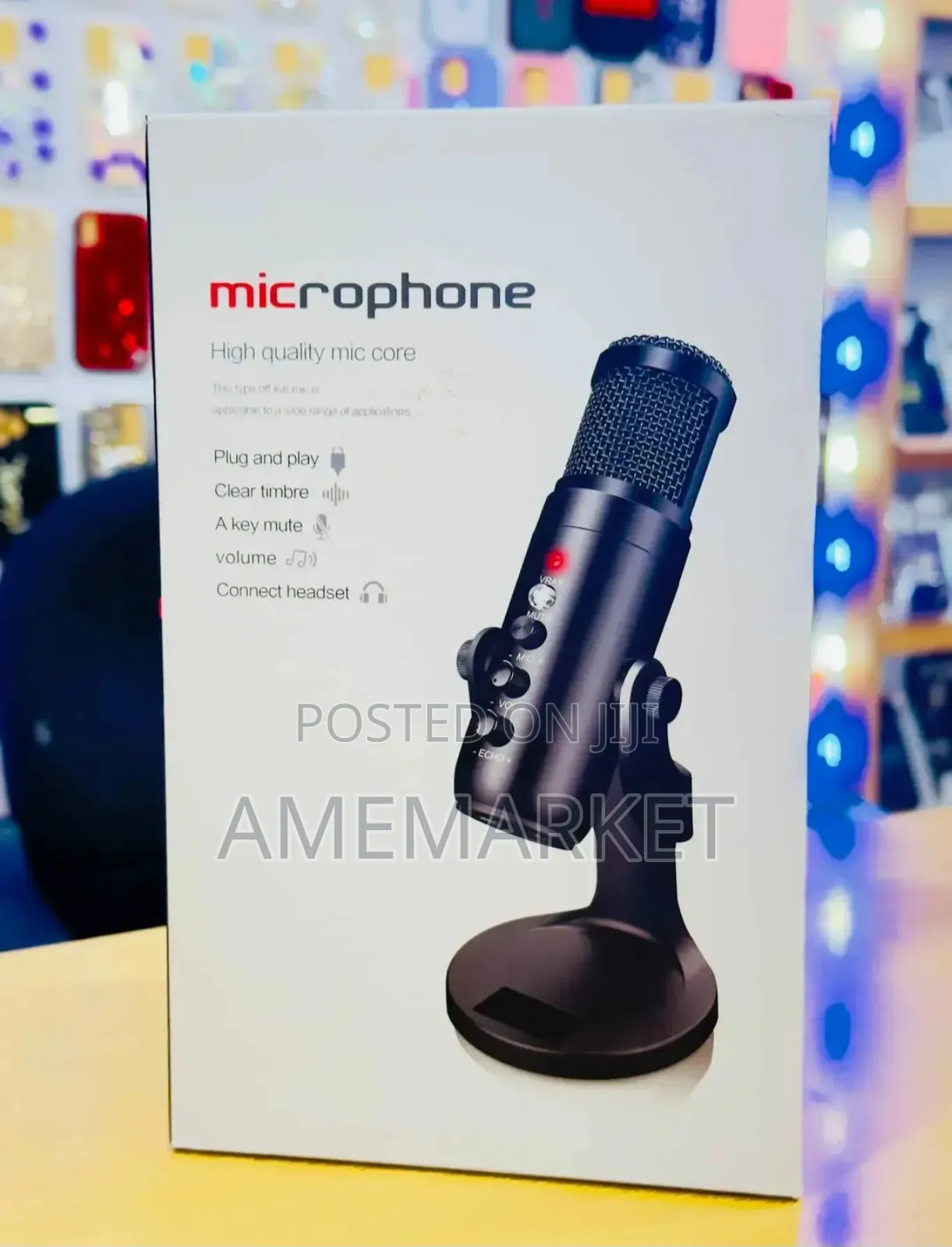 Usb Microphone For Gaming Computer Streaming Podcast Record