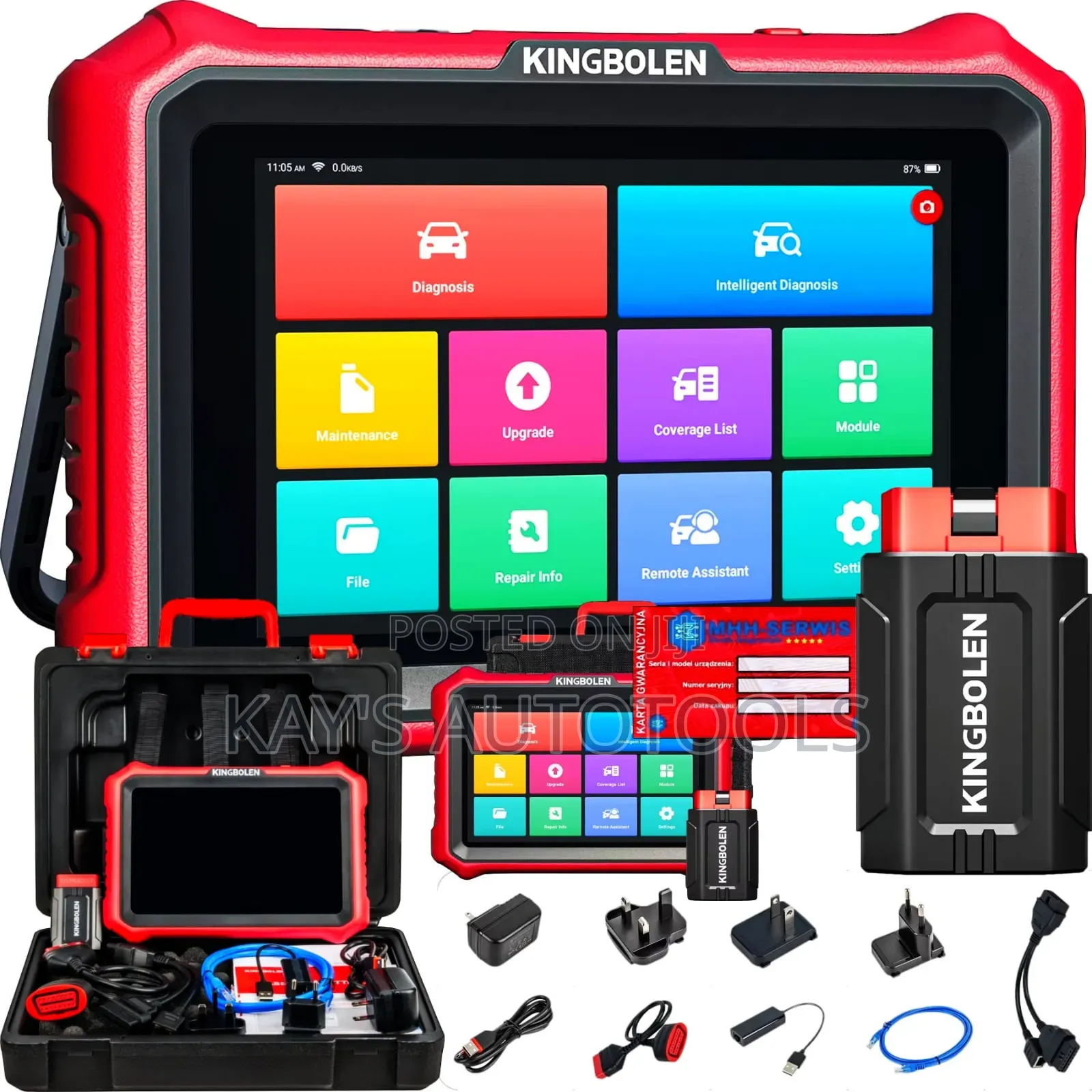 Launch Kingbolen K8 Pro Professional Car Diagnostics Programmer