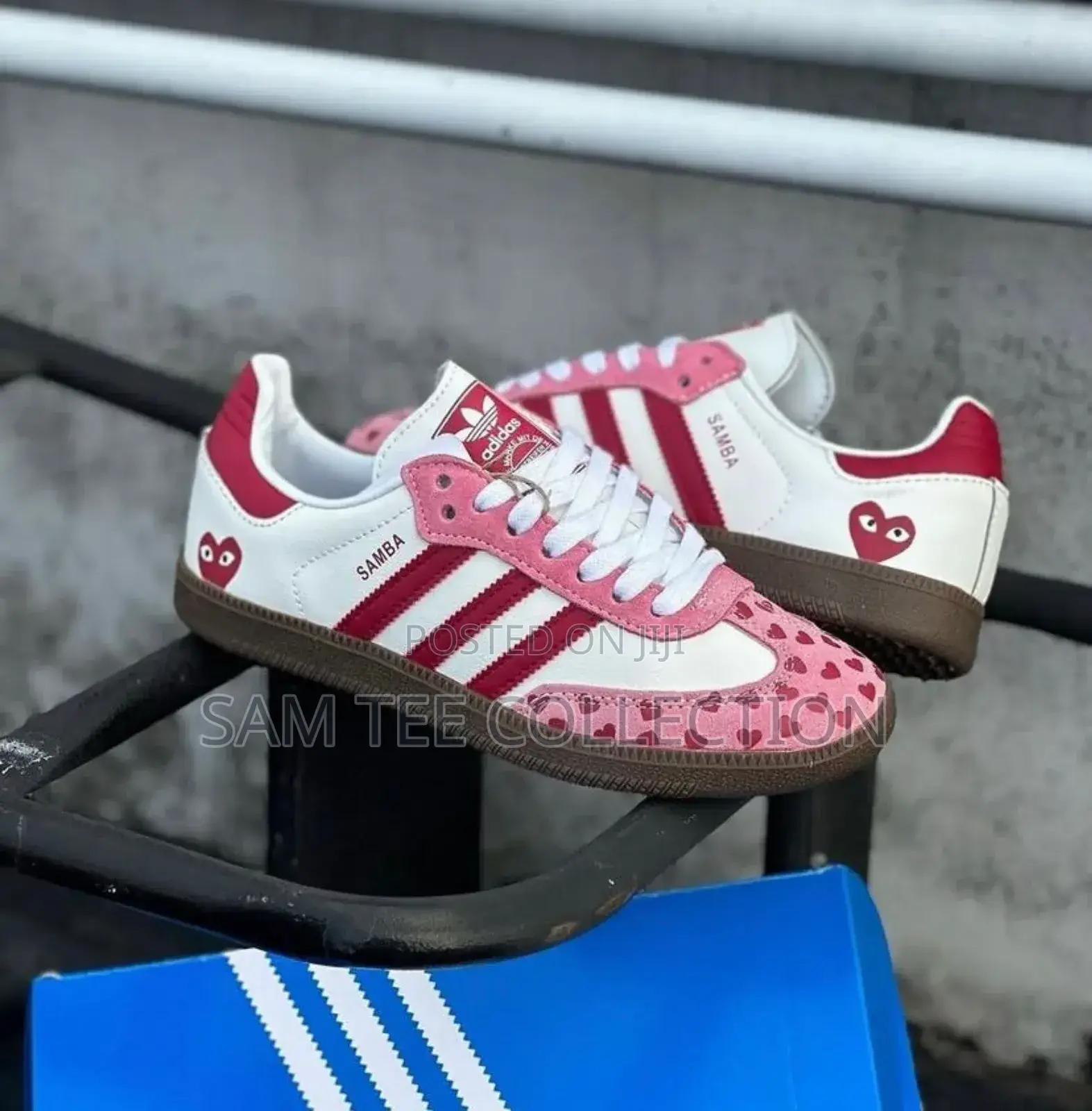 Adidas Samba Pink and Red, High -Quality