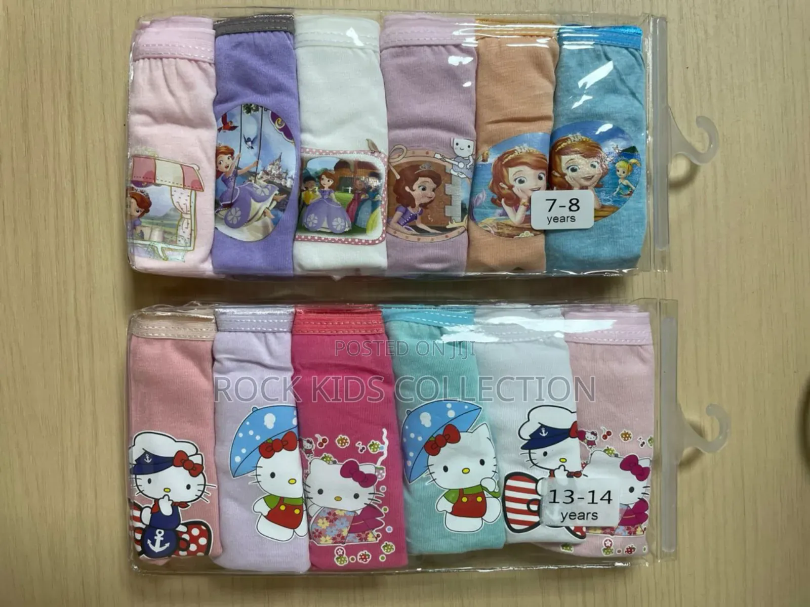 Girls 6in1 Character Panties